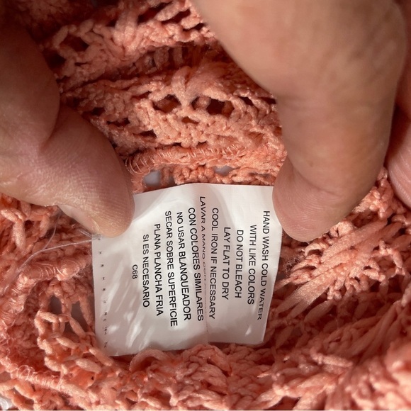 S.C Society Crochet oversized Top size M - Picture 7 of 8